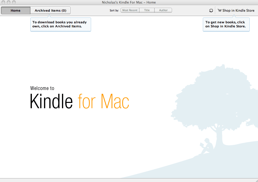 kindle app for mac 10.7.5